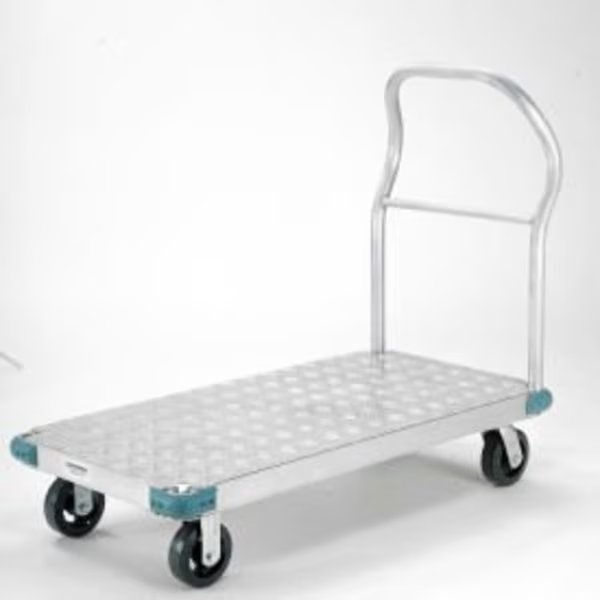 Aluminum Diamond Deck Platform Truck 56x42 2000 Lb. Cap. 6